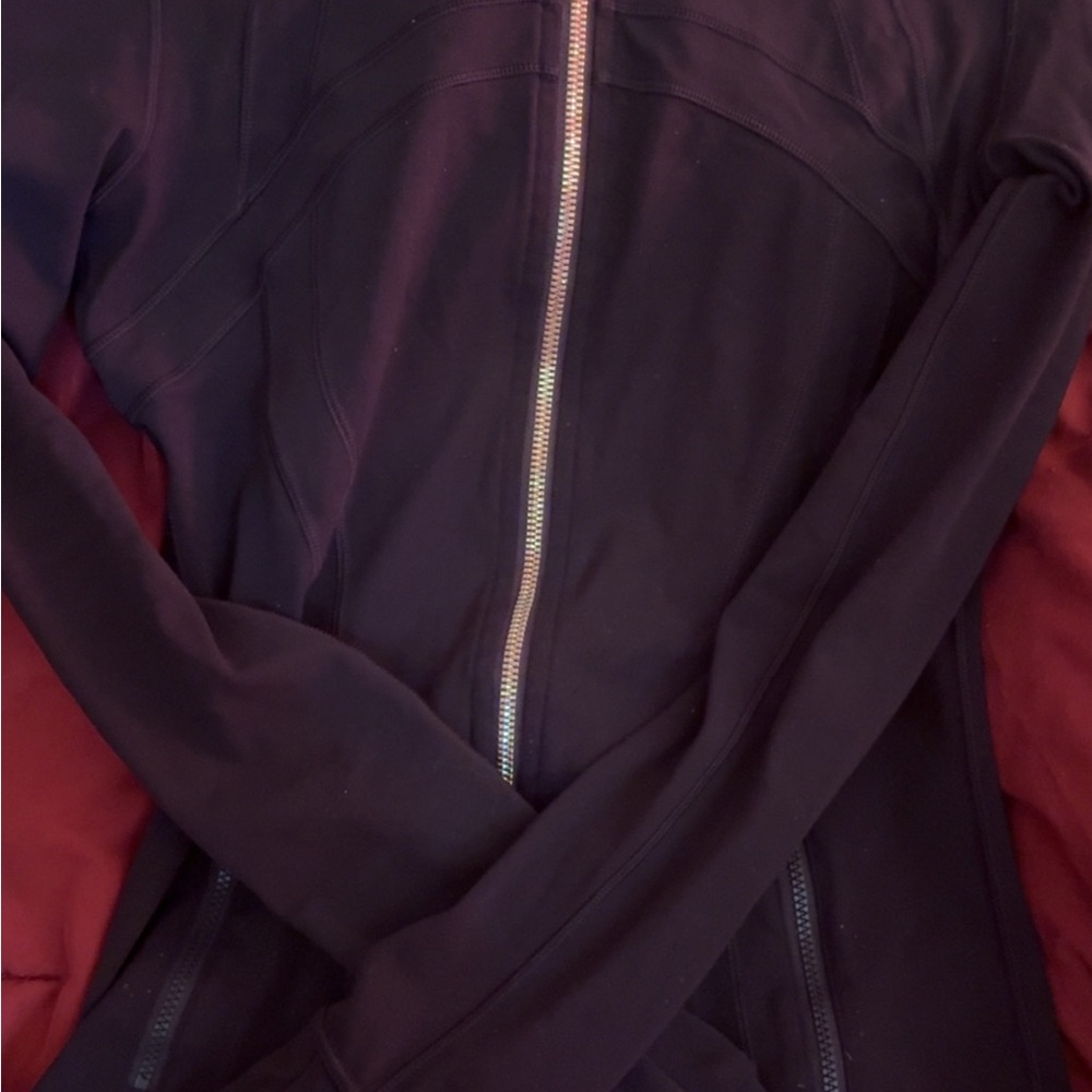 lululemon athletica Plum Full-Zip Bomber Jacket